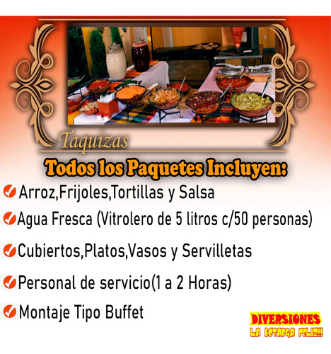 Imagen 7 de 10 de Taquizas De Guisados Para Fiestas Y Eventos En Neza Cdmx
