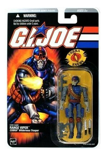 Figura Gi Joe 3.75  Range Viper - Colección Única