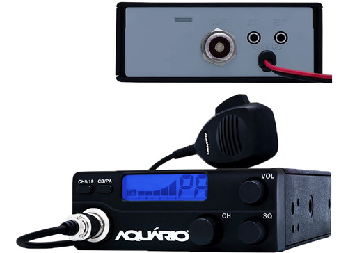 Rádio Px 40 Canais Am 11m Homologado Anatel Nfe Rp40 Aquário