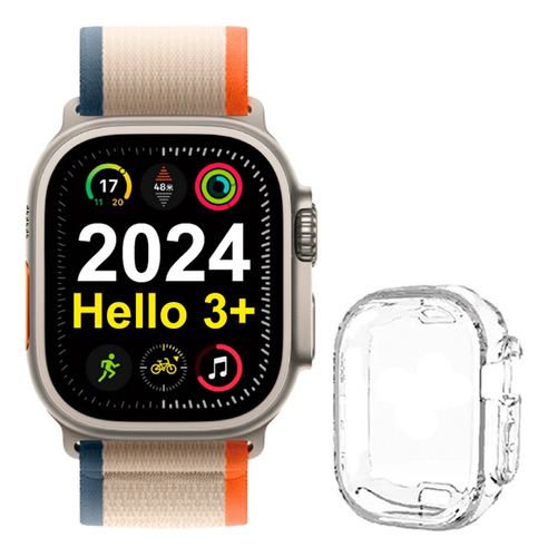 Smart Watch Hello 3 Ultra + 2024 Reloj Inteligente Real 1:1