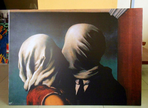Cuadros Rene Magritte En Tela Lienzo Con Bastidor 50x60