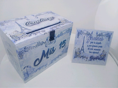 Imagen 6 de 10 de Urna Buzón De Madera Boda 15 Años Cumples Personalizado