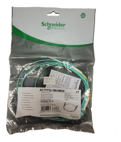 Schneider Actassi Patchcord Fo Multimodo Duplex Lc-lc 2m Om3