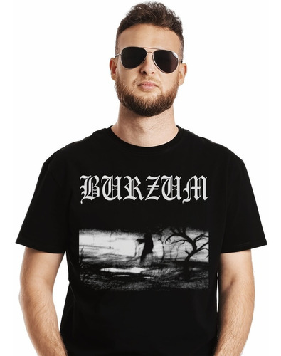 Polera Burzum Burzum Metal Impresión Directa