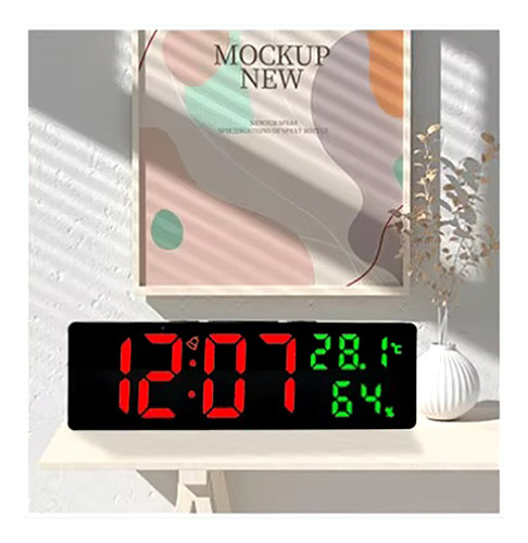 Reloj Despertador Led Fecha Temperatura Alarma Ds-3818l