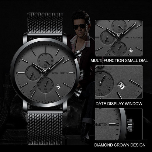 Relojes Cronógrafos Con Calendario De Hannah Martin