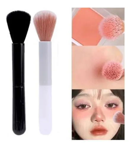 Brocha De Maquillaje Facial Profesional De Un Solo Cabezal