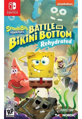 Spongebob Squarepants Nintendo Switch Nuevos Sellados 