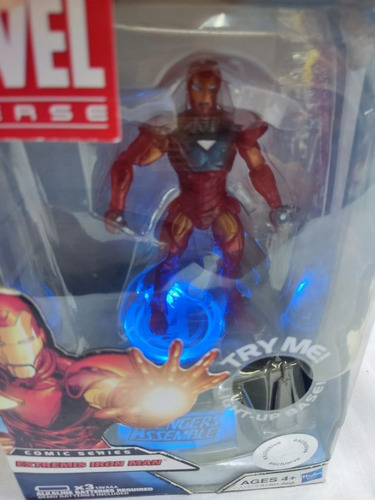 Ironman Translucido Con Base De Luz Escala 3.75 Stc8