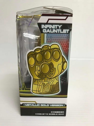 Hot Toys Cosbaby Endgame Infinity Gauntlet Metallic Gold