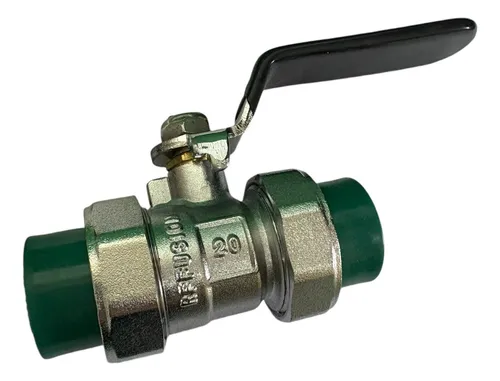 Válvula Esférica Para Agua Fusion 20mm Con Doble Media Union