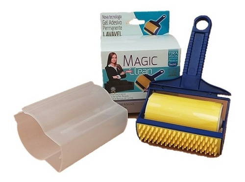 Tira Pelo Magic Clean Remoção Pelos Escova, Rolo Permanente