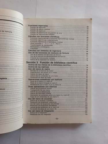 Manual De Usuario - Calculadora Científica Fx-5500l (Usado)