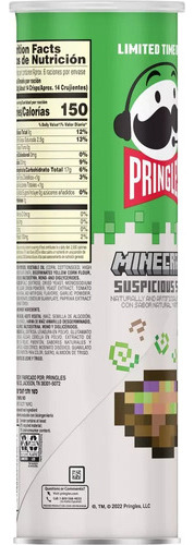 Pringles Papas Sabor Estofado Minecraft Suspicious Stew 158g
