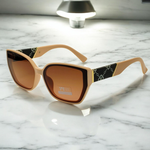 Lentes De Sol Modernos Elegante Para Mujer Uv Vvsol 9465 Moderno Coral Claro Coral Claro Coral Claro