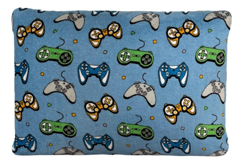 Fronha Tradicional 50x70cm Plush Microfibra Fleece Game