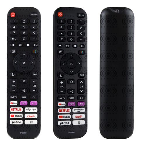 Control Compatible Con Hisense Modelo En2d30h Smart Tv 