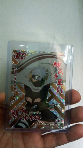 Carta Coleccionable Naruto Importadas Sellada En Su Blister 