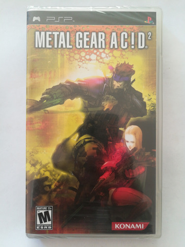 Metal Gear Acid 2 Psp 100% Nuevo, Original Y Sellado