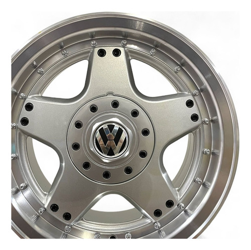 Jogo Roda Bar Summer Gti Aro 15x7 4/100 Gol Saveiro Parati