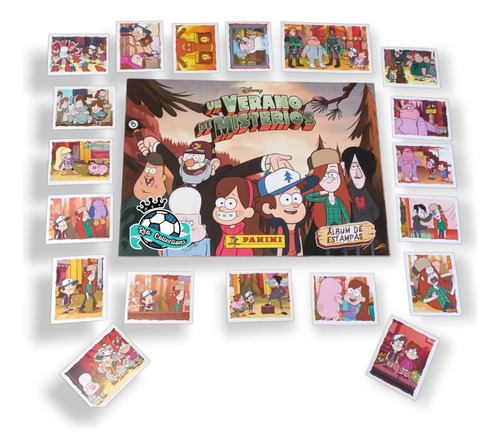 Álbum Gravity Falls + Todas Las Estampas A Pegar (panini)