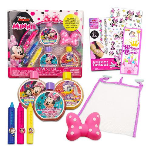 Disney Minnie Mouse - Paquete De Baño De Minnie Mouse Juego