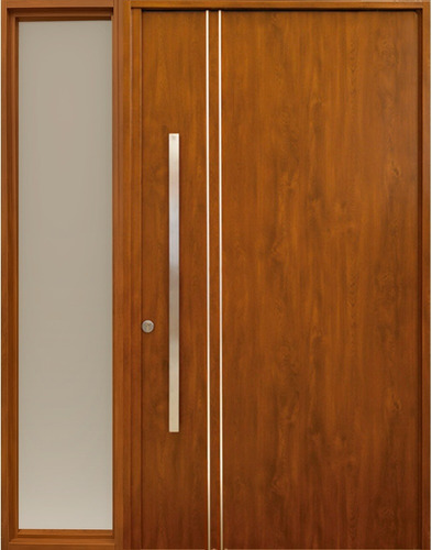 Pivotante Nexo Deluxe Wood Con Paño Fijo Lateral 176x226 Roble