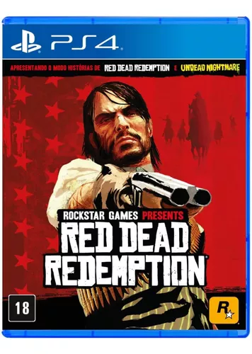 Red Dead Redemption 1 Ps4 Mídia Física Pronta Entrega
