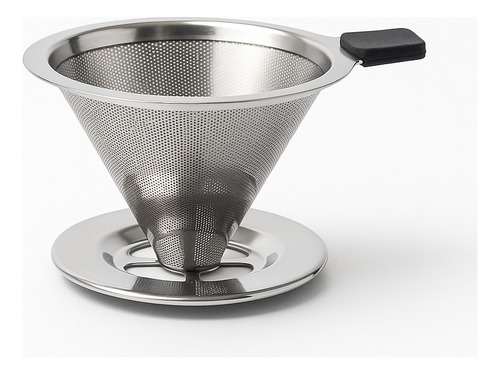 Coador De Café Mini Filtro Reutilizável Inox Chá Sem Papel