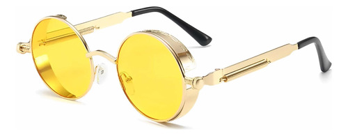 En Stock Abfa Shop Lentes Gotico Steampunk Punk Amarillo Dor