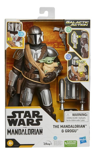 Star Wars Galactic Action: The Mandalorian - Mando Y Grogu F