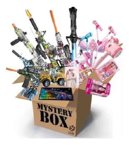Caja Misteriosa De Juguetes Sorpresa Para Niños Ni