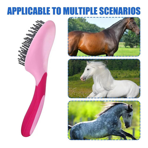 Cepillo Profesional Para Crines Y Cola Para Caballos