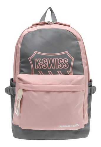 Mochila Casual Escolar K-swiss Harper Color Rosa