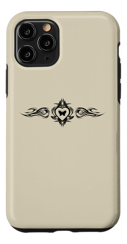 iPhone 11 Pro Butterfly Corazón Tatuaje Fa B09gs8rx43_010424