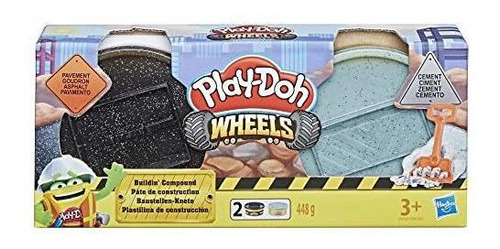 Play-doh Wheels Compuesto De Construcción De Cemento Y Pavim