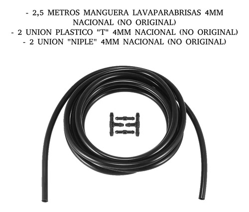 Kit Reparacion Lavaparabrisa Original Vw Fox Suran Gol Power