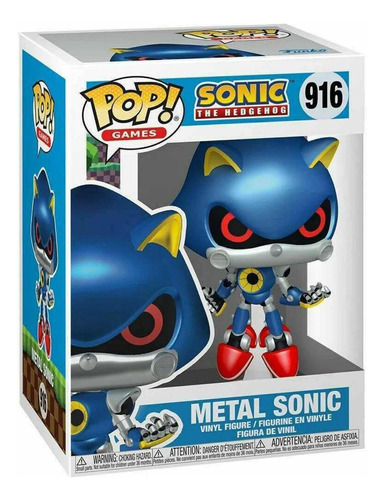 Funko Pop Metal Sonic #916 Nuevo Original Disponible