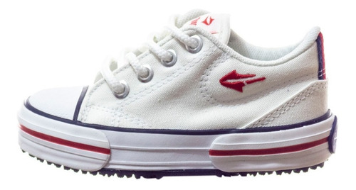 Imagen 3 de 8 de Zapatillas Topper Colegial Lona Nova Low Kids Art 83680