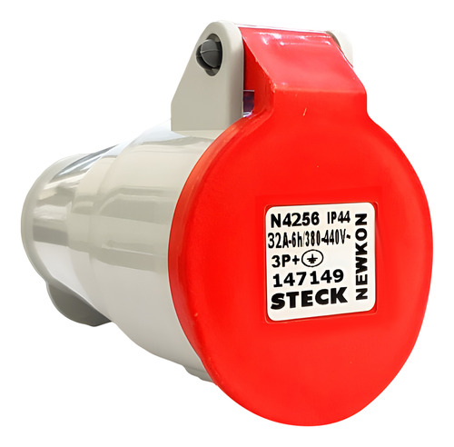 Toma Industrial Steck N4256 32a 4p 380-440v Acople Ip44