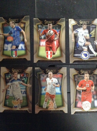 6 Tarjetas Futbol Select