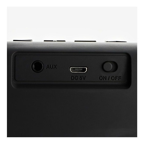 Imagen 3 de 4 de Parlante Portatil Bluetooth Xtech Floyd Xts610 Aux 3.5mm Mf