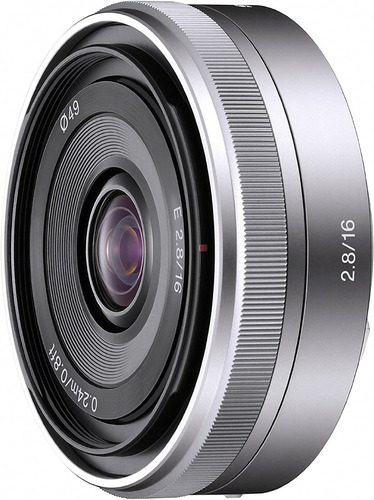 Lente Objetivo Sony E 16 Mm F/2,8 - Apsc-