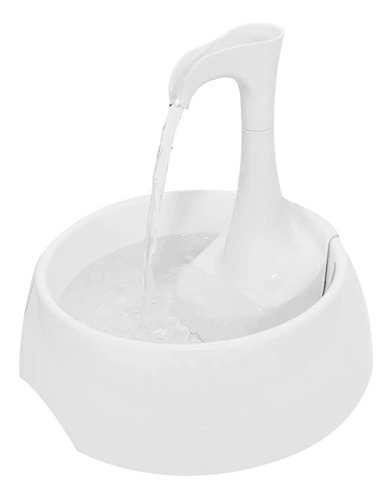 Bebedouro Fonte Para Cães E Gatos 1,2l Usb Bivolt Branco