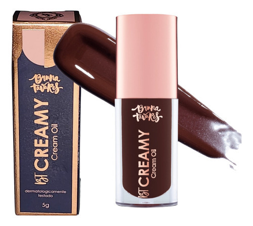 Aceite crema Bruna Tavares Bt Creamy Tiramissú 5g Acabamento Gloss