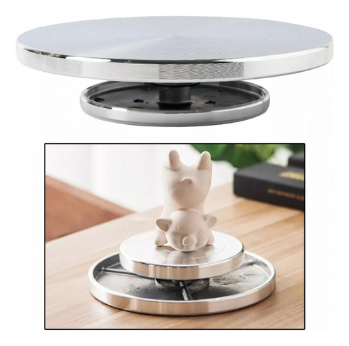 Rueda De Vendaje De Cerámica De Doble Cara Plateada De 15 Cm