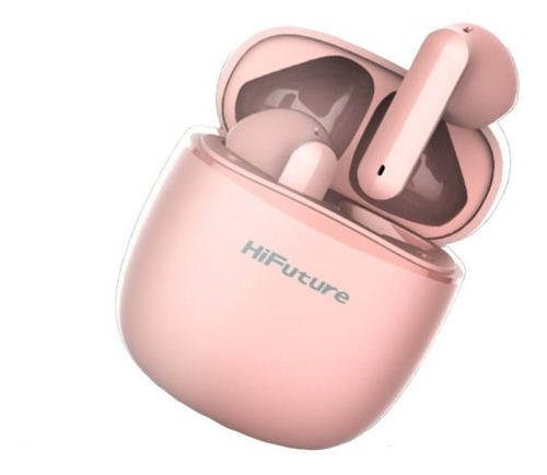 Imagen 3 de 3 de Hifuture Colorbuds Auriculares Tws 5.0 Soft Bass Sound Rosa