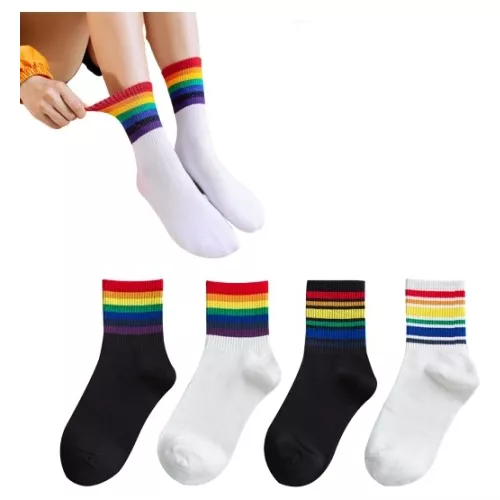 Calcetines de rayas de colores, calcetines de lana, calcetines de casa,  hileras de rayas, talla unisex de rayas de colores 38-45, calcetines de  rayas de comercio justo -  México