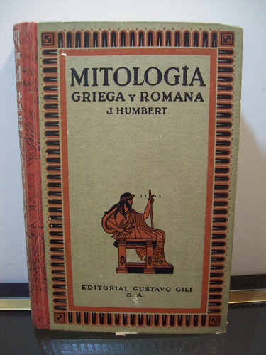 Adp Mitologia Griega Y Romana Humbert / Ed Gustavo Gili 1953