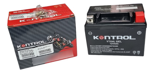 Bateria Ts125 185 C90 100 Nxr Kmx125 Xr Crf 125f 110 Kontrol